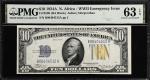 Fr. 2309. 1934A $10 North Africa Emergency Note. PMG Choice Uncirculated 63 EPQ.