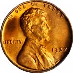 1937 Lincoln Cent. MS-67 RD (PCGS).