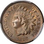 1868 Indian Cent. MS-64+ BN (PCGS).
