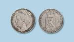 1906年荷兰女王像1G银币样币一枚
