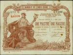 1901年东方汇理银行一元。