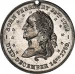 Circa 1885 Born and Died / National Monument Dedication medal. Musante GW-1028, Baker-M-322. White M