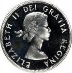 CANADA. Dollar, 1955. Ottawa Mint. Elizabeth II. NGC PROOFLIKE-64.