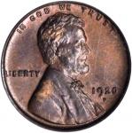 1920-D Lincoln Cent. MS-65 RD (PCGS).