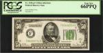 Fr. 2101a-F. 1928A $50 Federal Reserve Note. Atlanta. PCGS Gem New 66 PPQ.