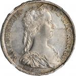 HUNGARY. Taler, 1742-KB. Kremnitz Mint. Maria Theresia. NGC AU Details--Cleaned.