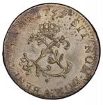 1755/4-A Sou Marque. Paris Mint. Vlack-35d. Rarity-7. Second Semester. MS-62 (PCGS).