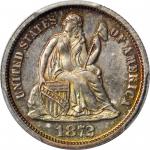 1872 Liberty Seated Dime. Proof-66 (PCGS).