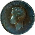 NEW ZEALAND. Penny, 1949. George VI. PCGS PROOF-67 Brown.