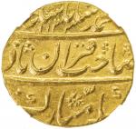 MUGHAL: Muhammad Shah, 1719-1748, AV mohur, Shahjahanabad (Delhi), AH1133 year 2, KM-439.4, a superb