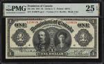 CANADA. Dominion of Canada. 1 Dollar, 1911. DC-18d. PMG Very Fine 25 EPQ.