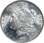 1878 Morgan Silver Dollar. 8 Tailfeathers. MS-62 (PCGS).