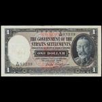 STRAITS SETTLEMENTS. Government of the Straits Settlements. $1, 1.1.1935. P-16b.
