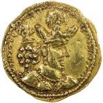 SASANIAN KINGDOM: Shahpur  (Sabuhr) II, 309-379, AV dinar  (7.57g), uncertain eastern mint, G-102 ty