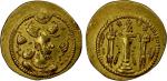 SASANIAN KINGDOM: Peroz, 457-484, AV dinar (4.98g), BBA (the court mint), G-172, kings crown with tw
