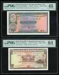 The Hongkong & Shanghai Banking Corporation, Hong Kong, $10 and $5, 12.2.1960 and 31.3.1975, serial 
