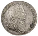 SWEDEN: Frederick I, 1720-1751, AR riksdaler, 1737, KM-395.3, SM-77, initials GZ, lightly cleaned ob