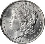 1886-O Morgan Silver Dollar. MS-62 (NGC).