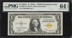 Fr. 2306. 1935A $1 North Africa Emergency Note. PMG Choice Uncirculated 64 EPQ.