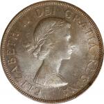 CANADA. Dollar, 1963. Ottawa Mint. Elizabeth II. PCGS MS-65.