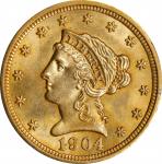 1904 Liberty Head Quarter Eagle. MS-61 (PCGS). OGH--First Generation.