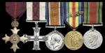 x The Great War O.B.E., M.C. group of five awarded to Major H. L. B. Lovatt, 6th Battalion, South St