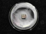 2015年 库克 1/2盎司 镶嵌陨石实体 仿古曲面 纪念银币 带证书 带原盒