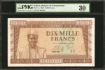 GUINEA. Banque de la Republique de Guinee. 10,000 Francs, 1958. P-11. PMG Very Fine 30.