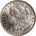 1887-O Morgan Silver Dollar. MS-62 (PCGS). OGH--First Generation.