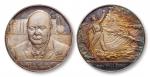 1965年 英国丘吉尔纪念大银章一枚