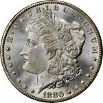 1880-CC Morgan Silver Dollar. MS-66+ (PCGS).