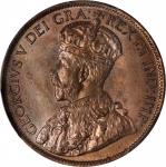 CANADA. Cent, 1912. Ottawa Mint. George V. PCGS MS-64 Red Brown.