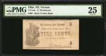 Mt. Vernon, Ohio. Knox County Bank. 1862. 5 Cents. PMG Very Fine 25.