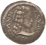 COINS – INDIA – PORTUGUESE. João V (1706-50): Gold 60-Reis, 1741, Goa (Gom 65.02; KM 119). Striking 