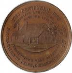 1883 Washingtons Headquarters at Newburgh Centennial Medal. By A. Demarest. Musante GW-998, Baker R-