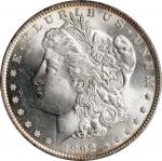 1892 Morgan Silver Dollar. MS-64 (PCGS). CAC.