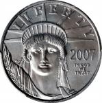 2007 Quarter-Ounce Platinum Eagle. MS-69 (PCGS).