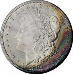 1881-S Morgan Silver Dollar. MS-67+ (PCGS).