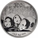 2013年熊猫纪念银币1公斤 NGC PF 70
