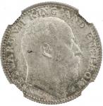 Lot 2652 BRITISH INDIA: Edward VII， 1901-1910， AR frac12 rupee， 190740b41， KM-507， rare in mint stat