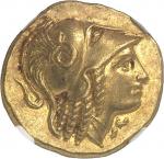 GRÈCE ANTIQUE - GREEKMacédoine (royaume de), Alexandre III le Grand (336-323 av. J.-C.). Statère d’o