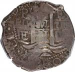 BOLIVIA. Cob 4 Reales, 1661-P. Potosi Mint, Assayer Antonia de Ergueta (E). Philip IV. PCGS EF-40.