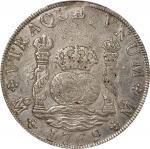 MEXICO. 8 Reales, 1769-Mo MF. Mexico City Mint. Charles III. PCGS Genuine--Cleaned, EF Details.