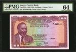 KENYA. Central Bank. 100 Shillings, 1969. P-10a. PMG Choice Uncirculated 64.