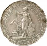 GREAT BRITAIN. Trade Dollar, 1901-B. Bombay Mint. Victoria. NGC AU-50.