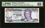 BAHAMAS. Central Bank of the Bahamas. 100 Dollars, 1996. P-62. PMG Gem Uncirculated 65 EPQ.