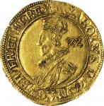 GREAT BRITAIN. Unite, ND (1625-26). Charles I (1625-49). PCGS AU-53 Gold Shield.