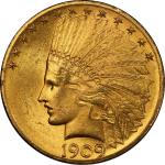 1909 Indian Eagle. MS-64+ (PCGS). CAC.