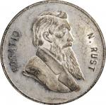 Undated (ca. 1859) Sages Numismatic Gallery -- No. 8, Horatio N. Rust. Original. Bowers-8. Die State