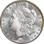 1890-CC Morgan Silver Dollar. MS-64 (CACG).